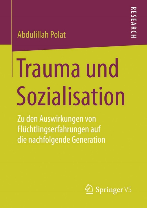 Cover image for book Trauma und Sozialisation
