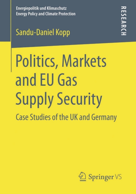 Cover image for book Politics, Markets and EU Gas Supply Security