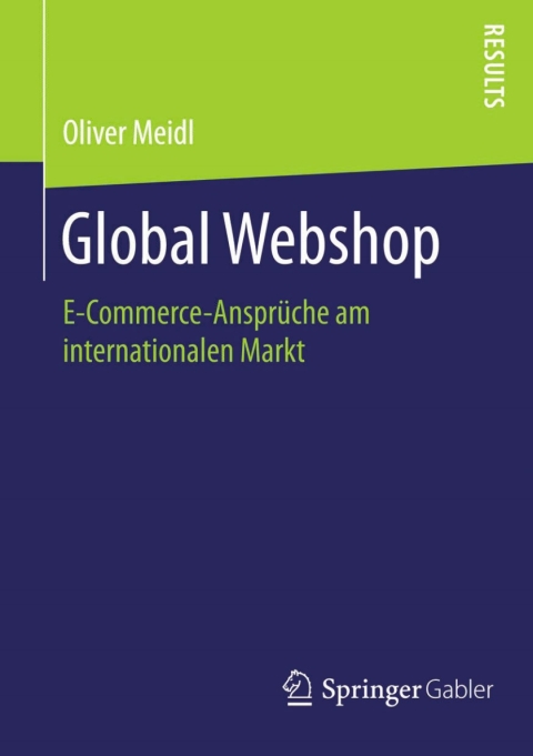 Cover image for book Global Webshop
