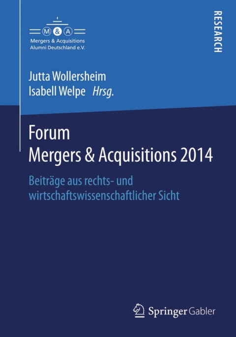 Cover image for book Forum Mergers & Acquisitions 2014