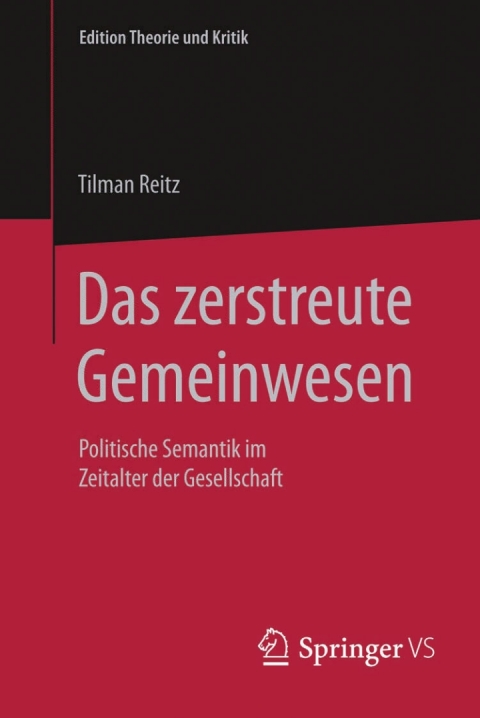 Cover image for book Das zerstreute Gemeinwesen