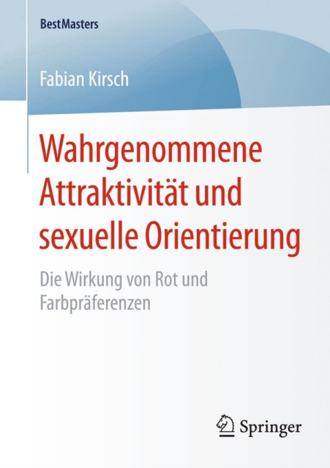 Cover image for book Wahrgenommene Attraktivität und sexuelle Orientierung
