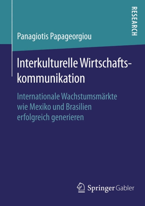 Cover image for book Interkulturelle Wirtschaftskommunikation