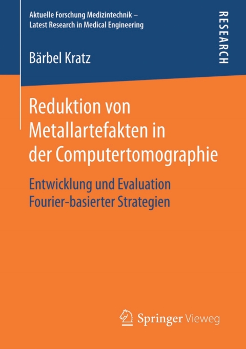 Cover image for book Reduktion von Metallartefakten in der Computertomographie