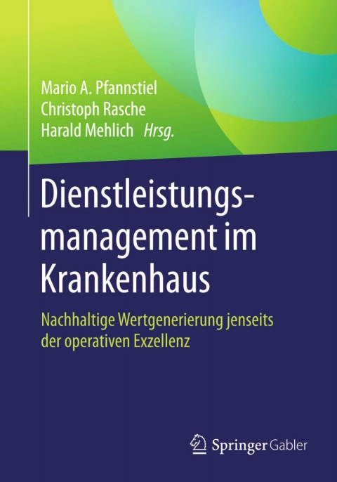 Cover image for book Dienstleistungsmanagement im Krankenhaus