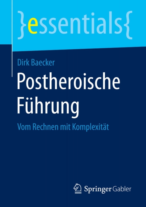 Cover image for book Postheroische Führung