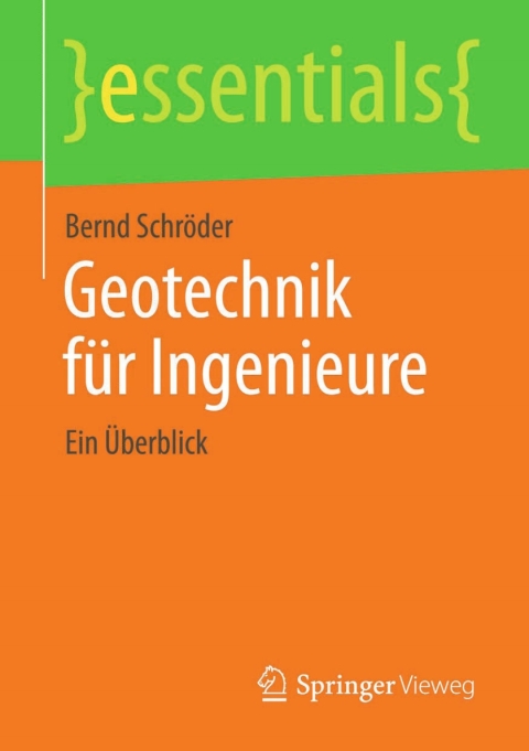 Cover image for book Geotechnik für Ingenieure