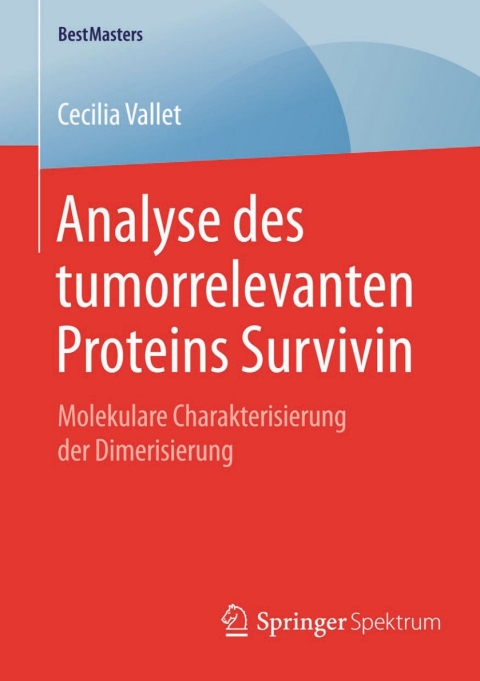Cover image for book Analyse des tumorrelevanten Proteins Survivin
