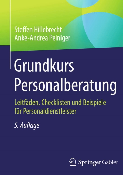 Cover image for book Grundkurs Personalberatung