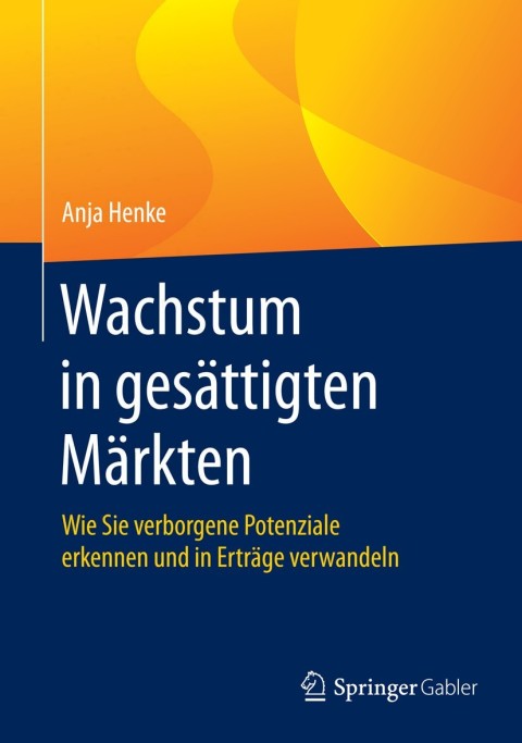 Cover image for book Wachstum in gesättigten Märkten