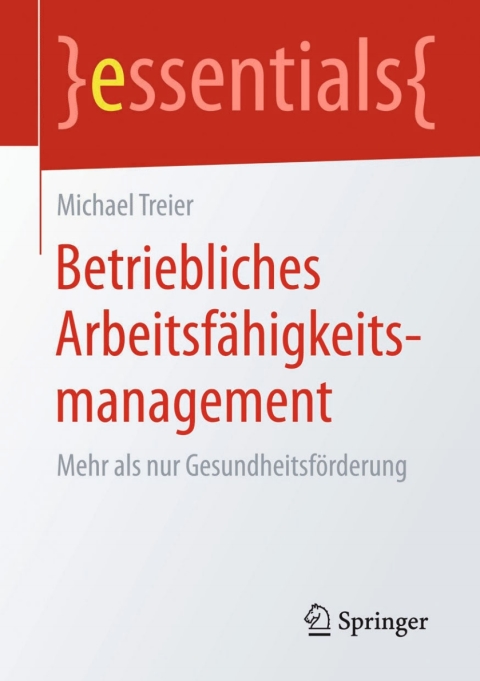 Cover image for book Betriebliches Arbeitsfähigkeitsmanagement