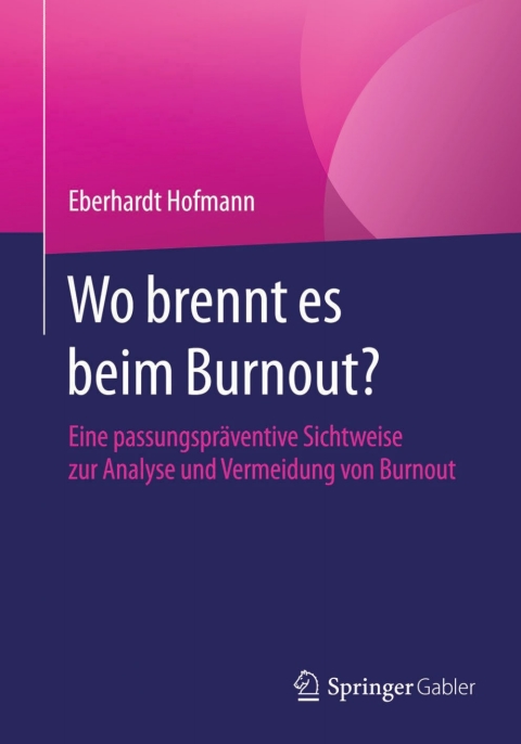Cover image for book Wo brennt es beim Burnout?