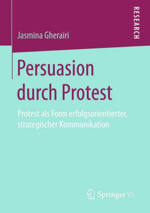 Cover image for book Persuasion durch Protest