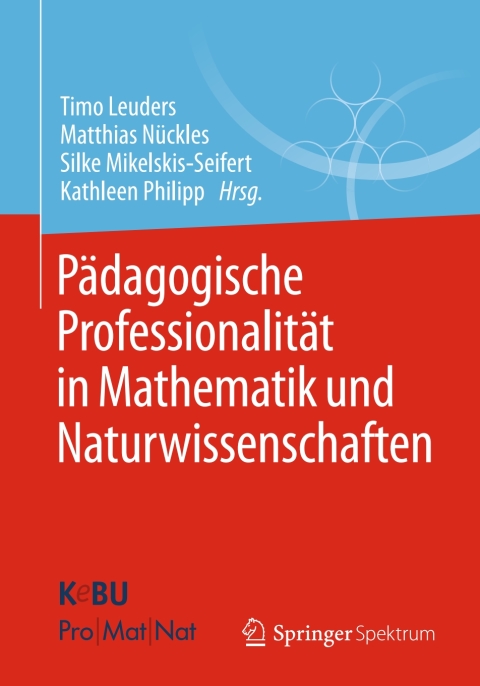 Cover image for book Pädagogische Professionalität in Mathematik und Naturwissenschaften