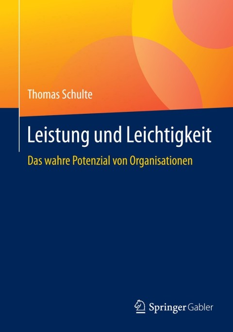 Cover image for book Leistung und Leichtigkeit