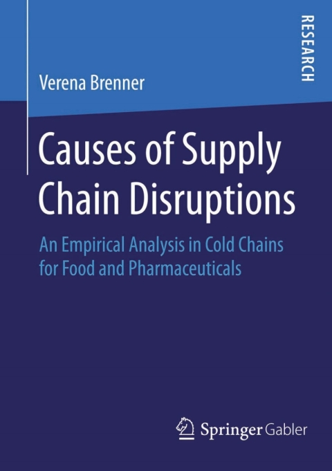 Cover image for book Causes of Supply Chain Disruptions