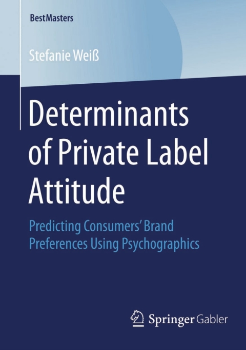 Cover image for book Determinants of Private Label Attitude