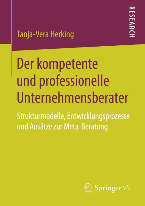 Cover image for book Der kompetente und professionelle Unternehmensberater