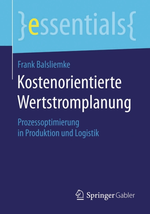 Cover image for book Kostenorientierte Wertstromplanung