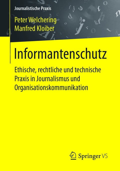 Cover image for book Informantenschutz