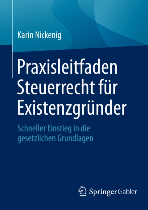 Cover image for book Praxisleitfaden Steuerrecht für Existenzgründer