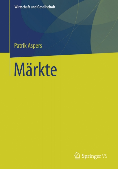Cover image for book Märkte