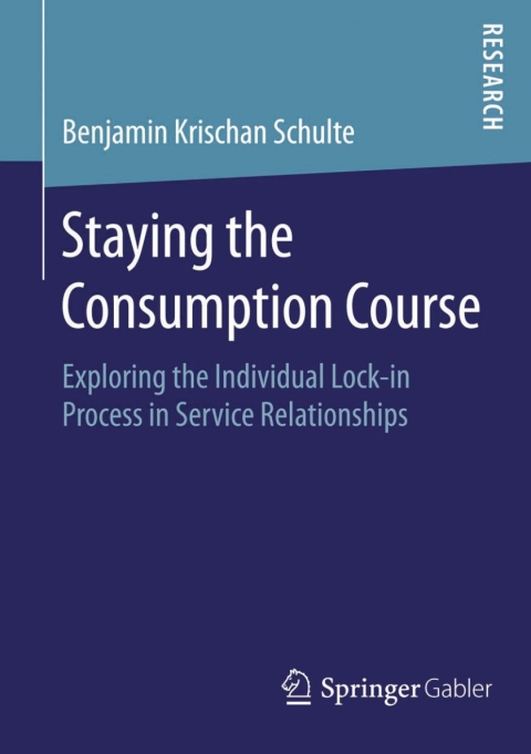 Cover image for book Staying the Consumption Course