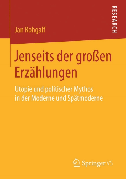 Cover image for book Jenseits der großen Erzählungen