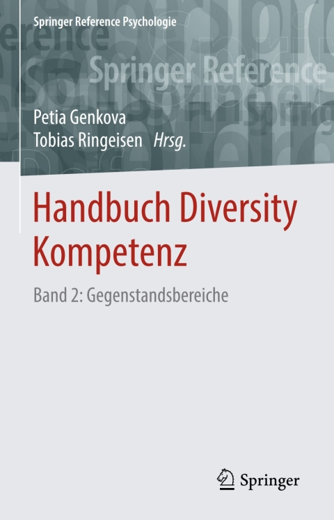 Cover image for book Handbuch Diversity Kompetenz
