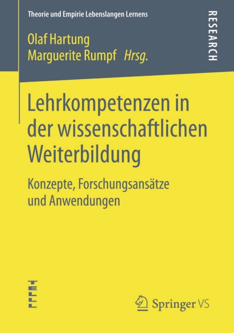 Cover image for book Lehrkompetenzen in der wissenschaftlichen Weiterbildung