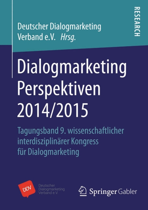 Cover image for book Dialogmarketing Perspektiven 2014/2015