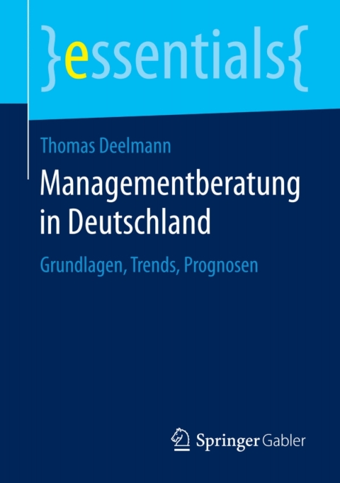 Cover image for book Managementberatung in Deutschland