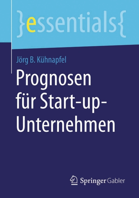 Cover image for book Prognosen für Start-up-Unternehmen