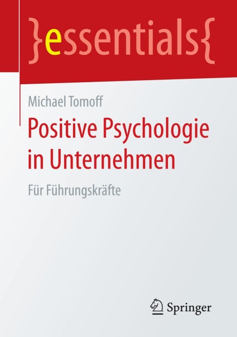 Cover image for book Positive Psychologie in Unternehmen