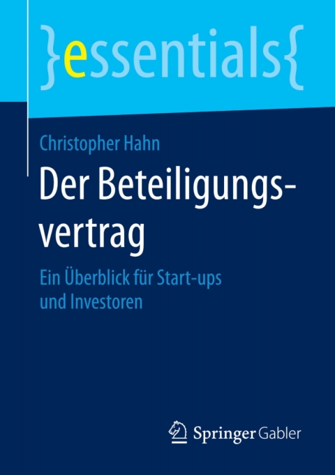 Cover image for book Der Beteiligungsvertrag