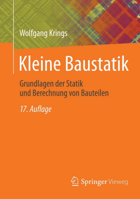 Cover image for book Kleine Baustatik