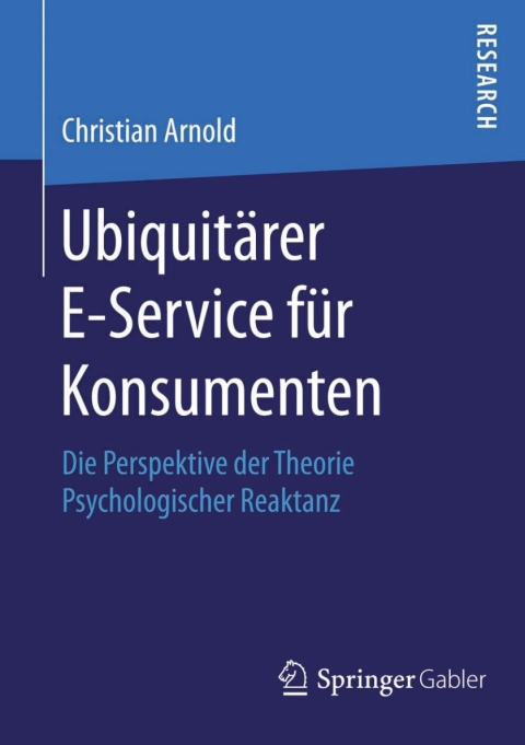 Cover image for book Ubiquitärer E-Service für Konsumenten
