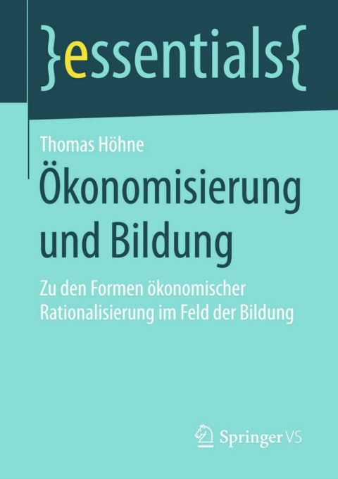 Cover image for book Ökonomisierung und Bildung