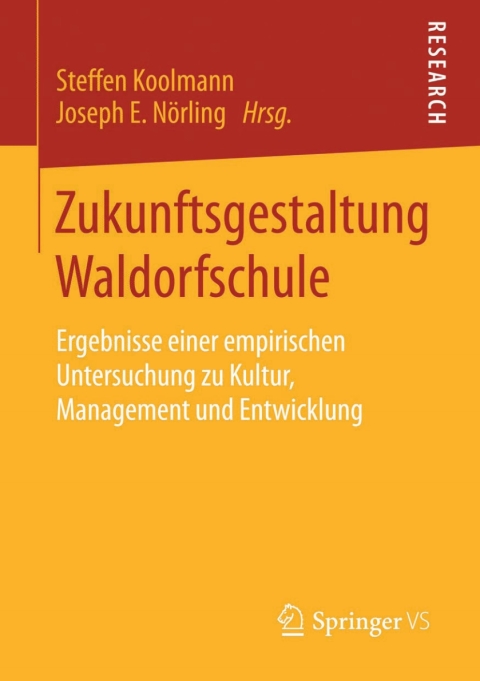 Cover image for book Zukunftsgestaltung Waldorfschule
