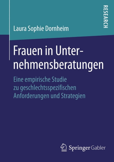 Cover image for book Frauen in Unternehmensberatungen
