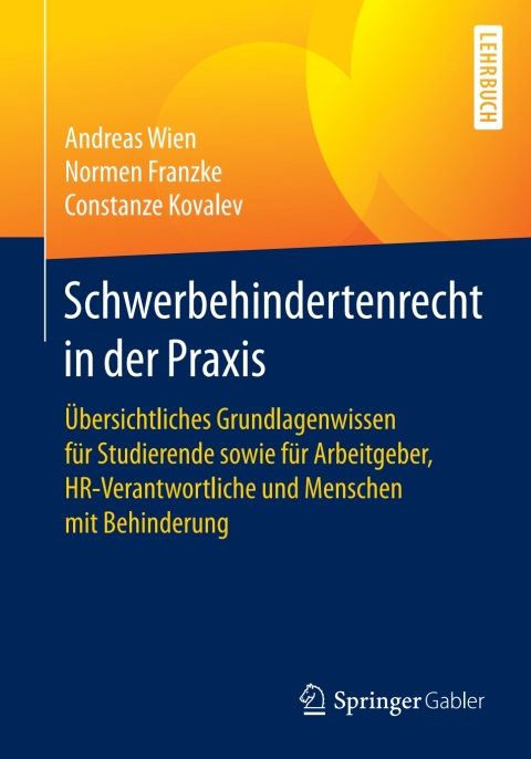 Cover image for book Schwerbehindertenrecht in der Praxis