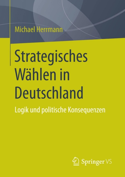 Cover image for book Strategisches Wählen in Deutschland