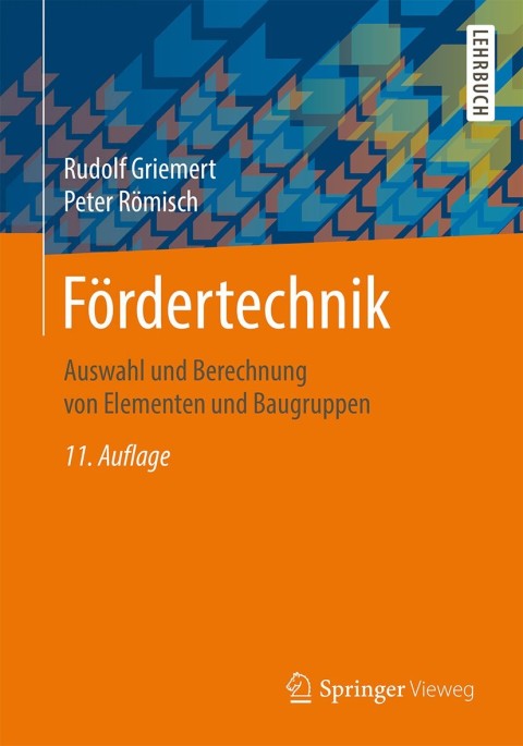 Cover image for book Fördertechnik