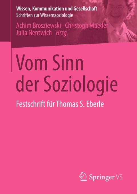 Cover image for book Vom Sinn der Soziologie