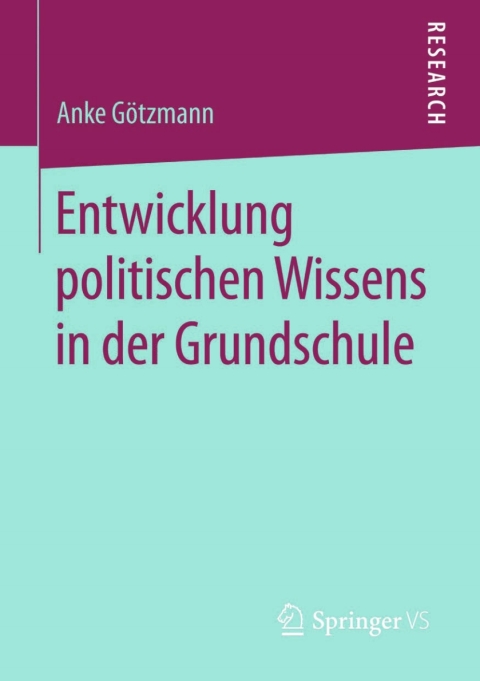 Cover image for book Entwicklung politischen Wissens in der Grundschule