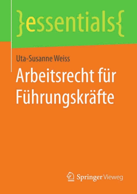 Cover image for book Arbeitsrecht für Führungskräfte