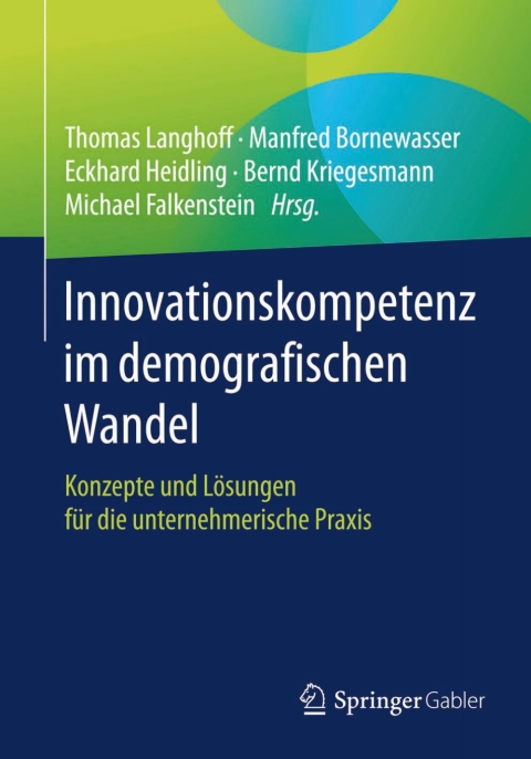 Cover image for book Innovationskompetenz im demografischen Wandel