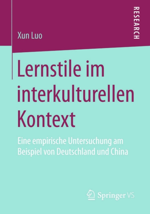 Cover image for book Lernstile im interkulturellen Kontext