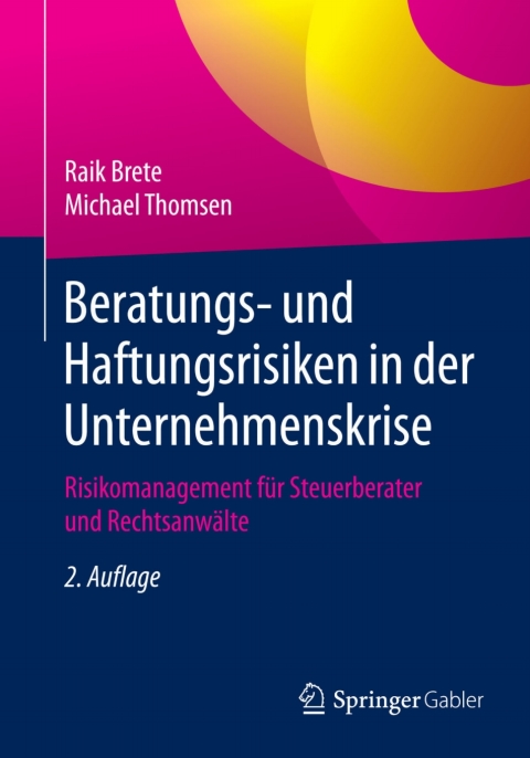 Cover image for book Beratungs- und Haftungsrisiken in der Unternehmenskrise