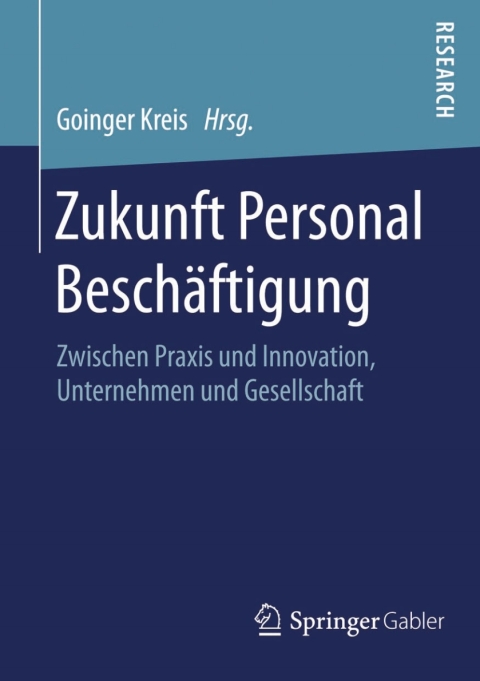 Cover image for book Zukunft Personal Beschäftigung